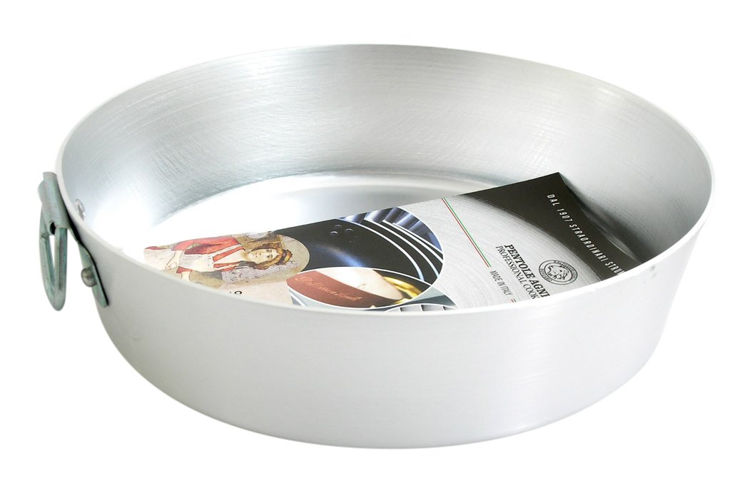 Pentole Agnelli Family Cooking Aluminium Conical Cake-Pan with Ring, Diameter 20 Cm, Multicolor