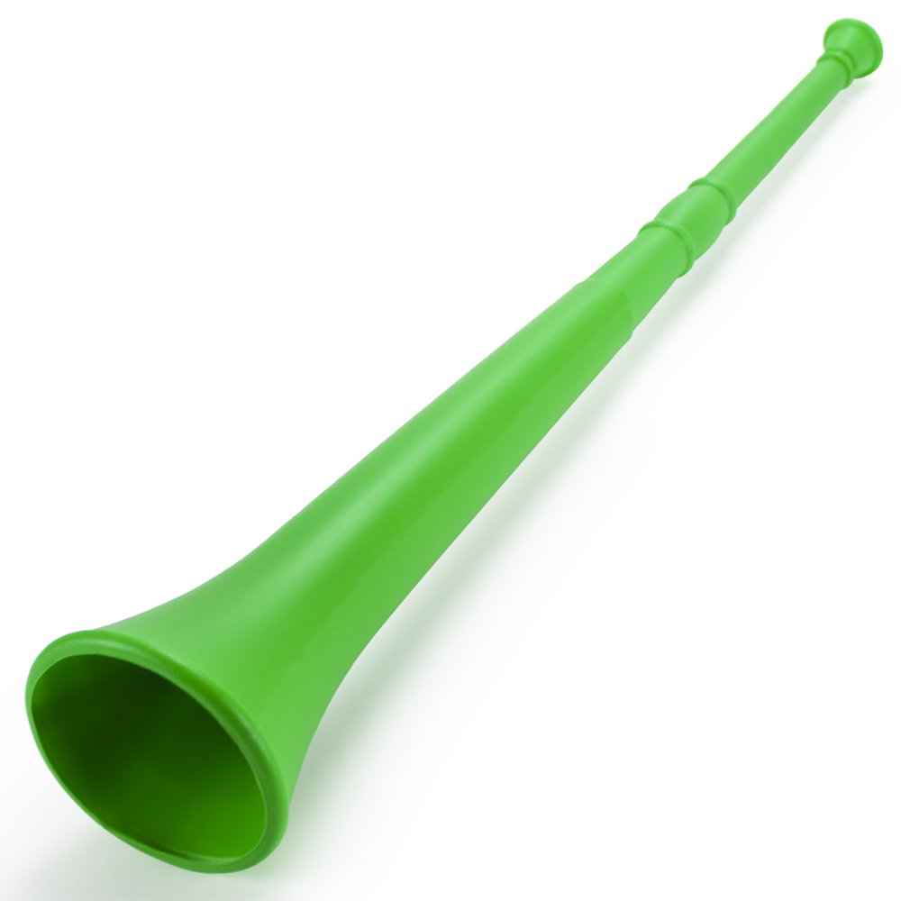 Vuvuzela Stadium Horn - Collapsible! (GREEN)