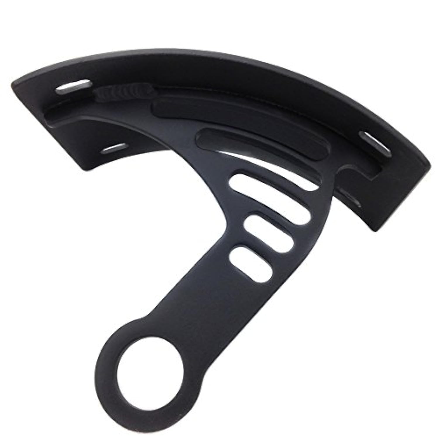 HTTMT MT360-06- Motorcycle Black Vertical Curved Mount License Plate Bracket Tag Holder Compatible with 2006-2012 YZF-R6/ 2006-2011 Suzuki Boulevard M109R