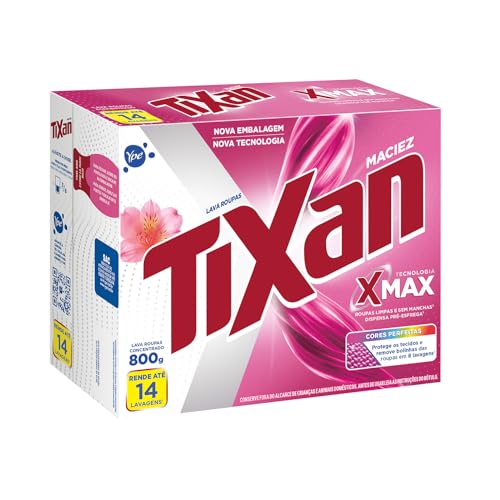 Tixan Ypê Lava Roupas em Pó Maciez 800g