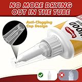 Super Glue for Wood 35g – Clear, Waterproof Adhesive for Furniture Repair, DIY, Crafts– Ultra Strong, Fast-Drying Glue for Wood, Metal, Plastic & More - Image 6