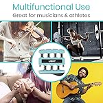 Finger Strengthener by Vive (3 Pack) Hand Grip Equipment for Guitar, Musicians, Rock Climbing & Therapy - Gripper with Exercise Guide for Strengthening Muscles - Image 4