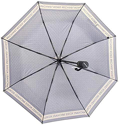 MK Logo Umbrella Brown Signature - Image 4