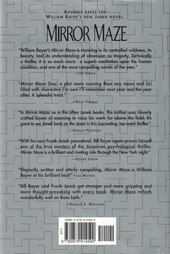 Mirror Maze:: A Janek Novel 0679414592 Book Cover