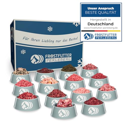 Frostfutter Perleberg Barf Komplett Paket 21 kg Hundefutter