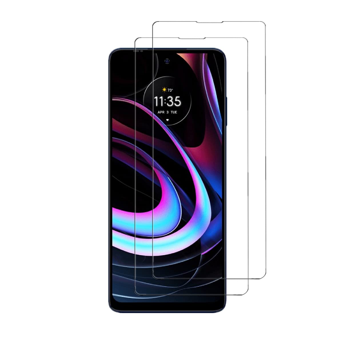 Pack De 2 Protections écran Verre Trempé 9H Pour Motorola Moto Edge 2021 - Neuf