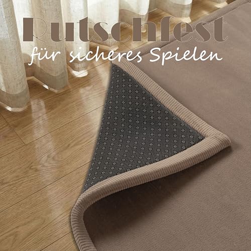 Paco Home Teppich Kinderzimmer Kinderteppich Baby Spielteppich Krabbeldecke Krabbelmatte Weich rutschfest Jungen Mädchen Deko… – Ansicht 6