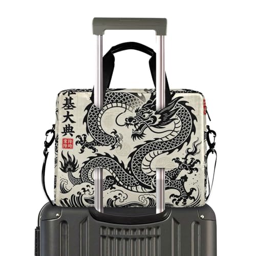 Funda maletín para laptop 15.6" con cierre y correa miniatura 4