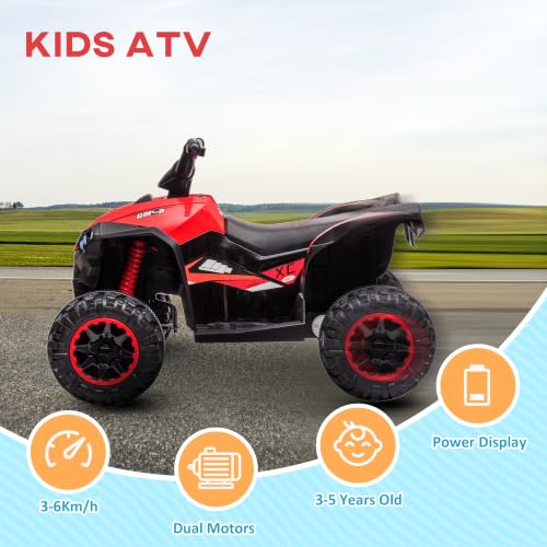 Aosom 12V Kids ATV Quad