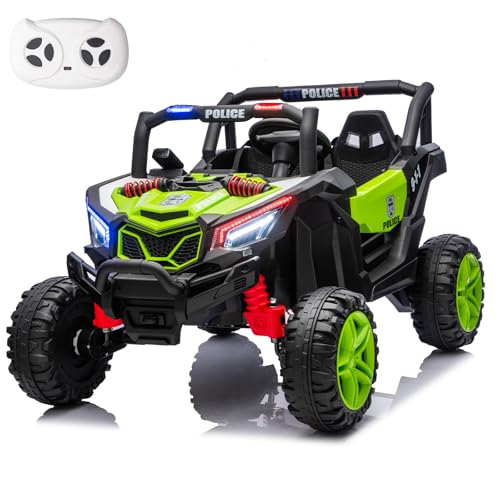Image of Kid Police 4WD UTV 24V Ride On Toys for Big Kids 2 Seater Ride On Toys Kids
