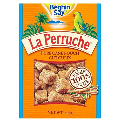 Beghin Say la Perruche Pure Cane Rough Cut Cubes (500g) brown - Pack of 2 image 2