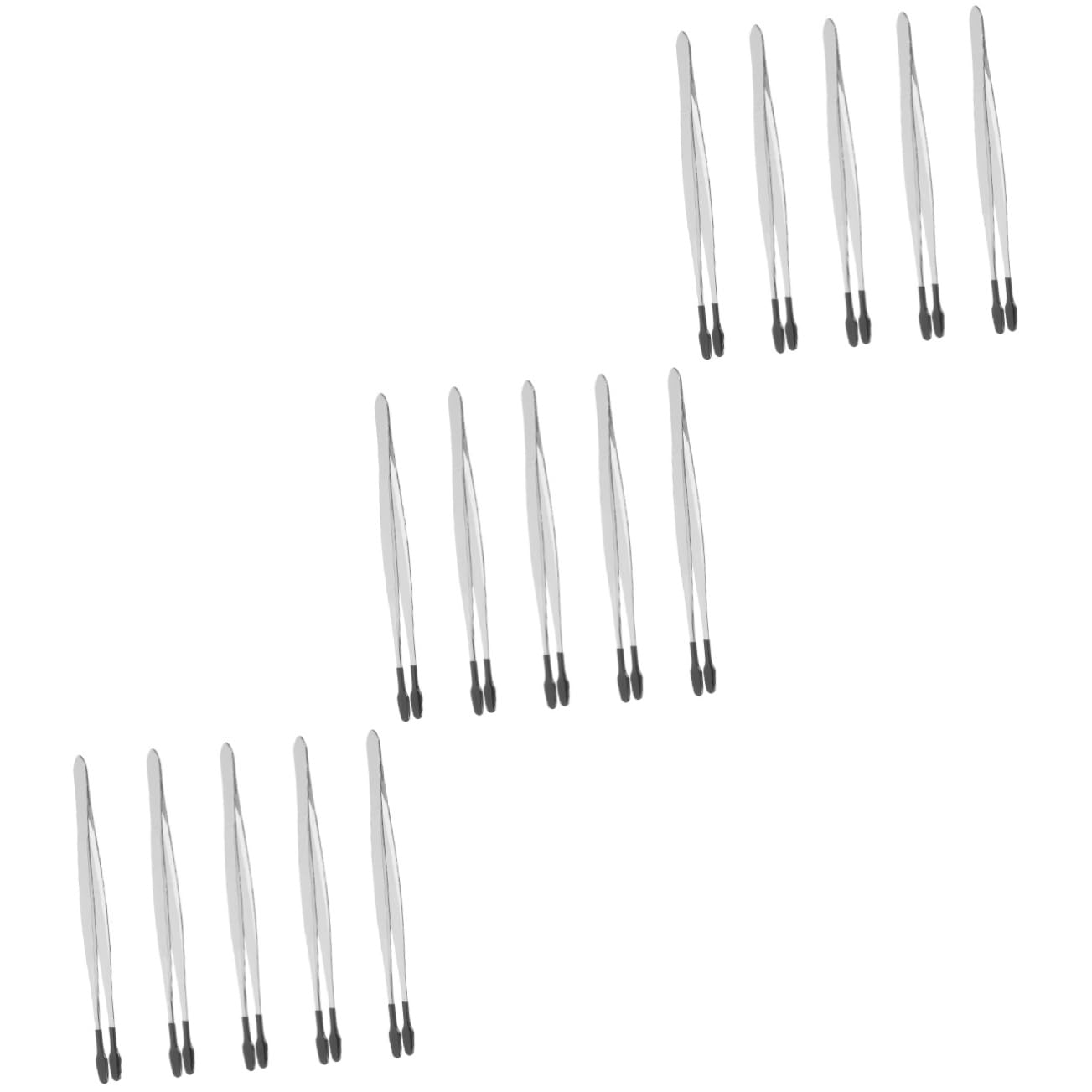 Didiseaon 15 Piezas clip sello aplicador pestañas postizas aplicador pestañas postizas metal herramientas metalicas juego joyas acortar Pinza auxiliar