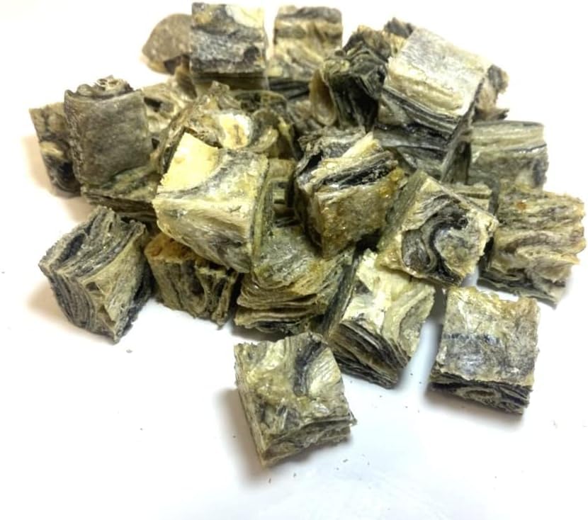 Sponsored Ad – Small Cod Fish Cubes 100g PREMIUM 100% Natural Dried Fish Skin Dog Treats Chews U.K. Sourced Air-Dried CLS