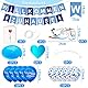 Willkommen Zuhause Baby, Vormontiert Willkommen Zuhause Banner, Welcome Home Baby, Mit 6 Stück Storch Zur Geburt, Willkommen Balloon, Baby Geburt Deko