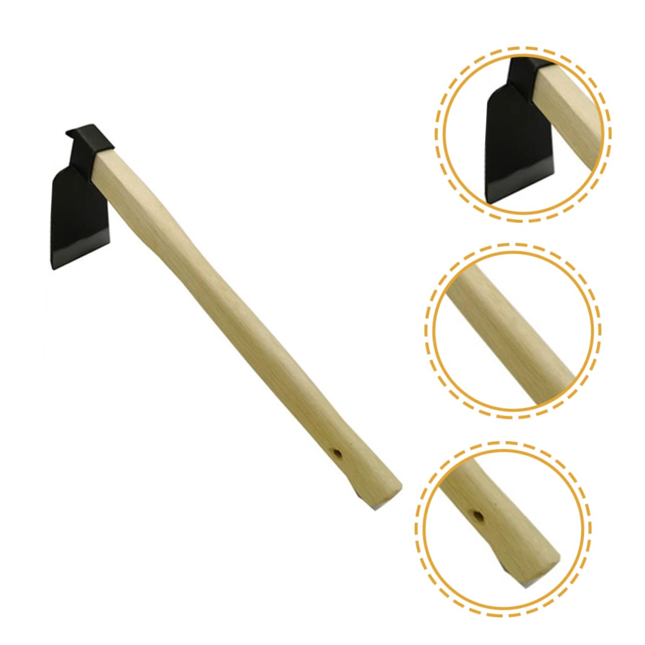 Toddmomy De Jardín y Madera Para Plantación Herramienta Para Deshierbe y Trasplante Exterior Para Jardinería y Cultivos De Flores