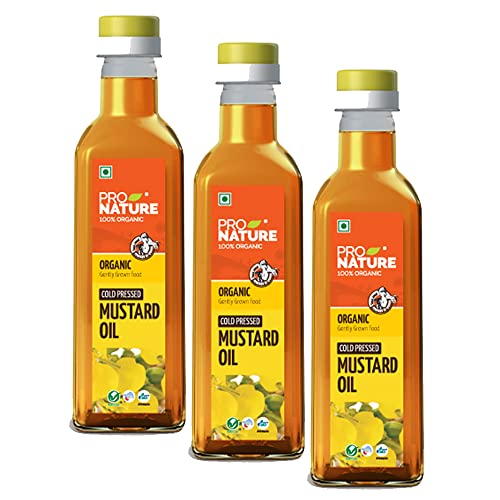 Image of Pro Nature 100% Organic | Mustard Oil 1l � 3