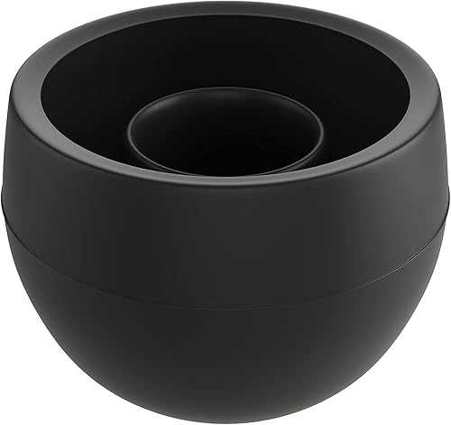 Miniatura 4 de Puntas de repuesto para auriculares [3 pares] de goma de gel para auriculares intraurales, auriculares, color negro