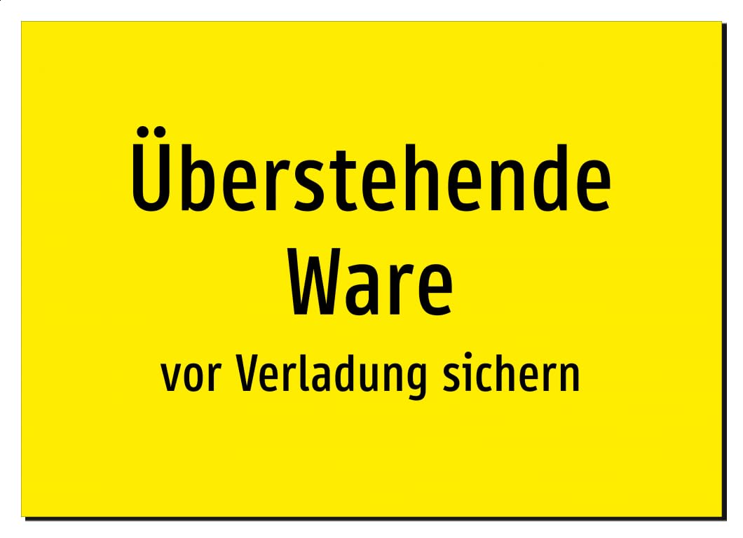 35576-DE-T-09 | Überstehende Ware - vor Verladung sichern