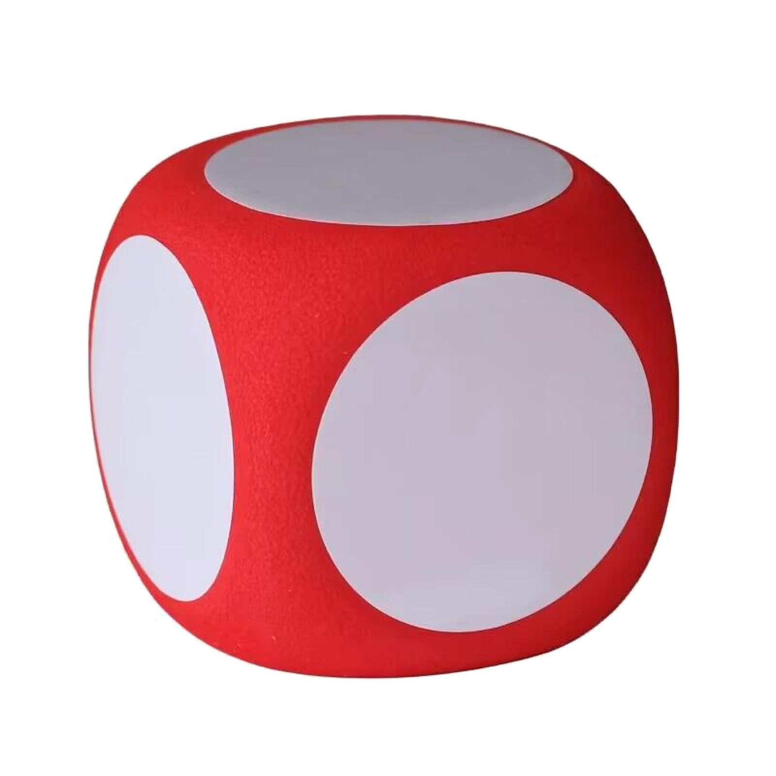 WeLoveDice XL Würfel 20mm Türkis/Weiß - 5 Stück Made In Germany