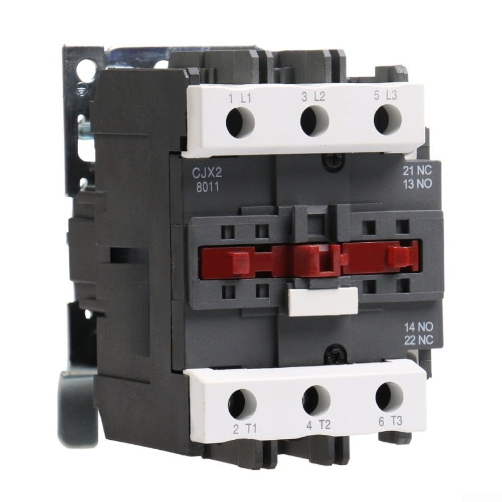 Contactor AC Industrial CJX2 380V Montaje Carril(CJX2-0901 110V)
