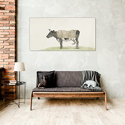 Impression sur verre originale pour moderniser un mur blanc