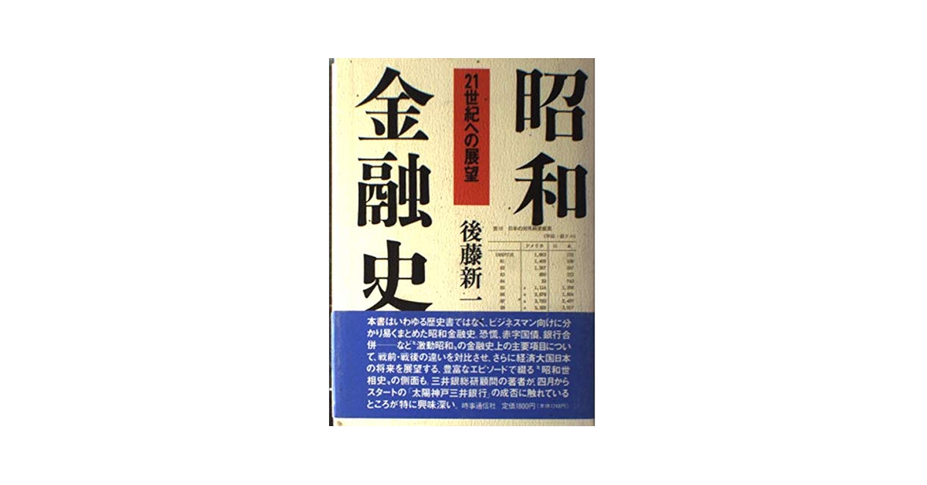 昭和金融史: 21世紀への展望 | 後藤 新一 |本 | 通販 | Amazon