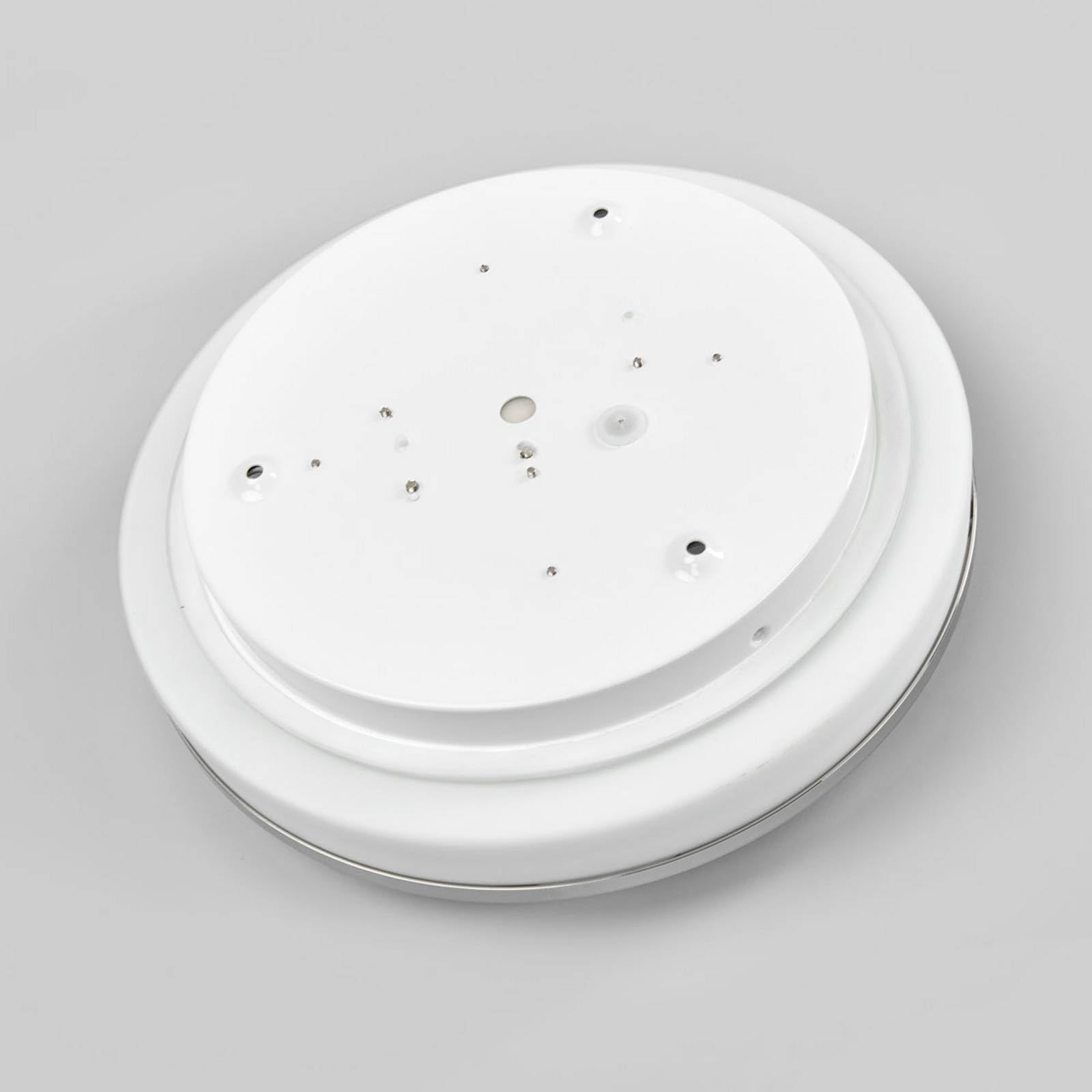Lindby Plafoniera (Moderno) colore Bianco, in Vetro ad es. Bagno lampadina inclusa plafoniera per bagno lampada