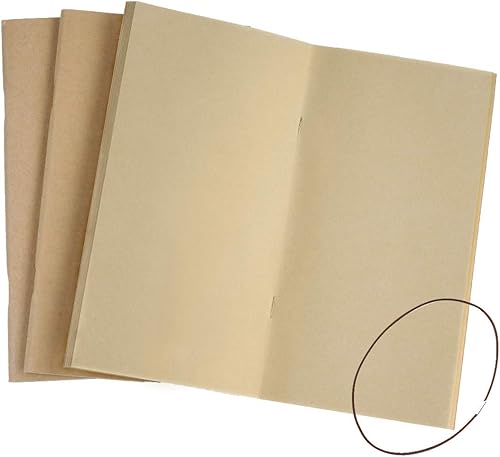 Moterm Juego de 3 recambios para cuadernos de viajeros (balsa, tamaño estándar, 3.53 ozyd)