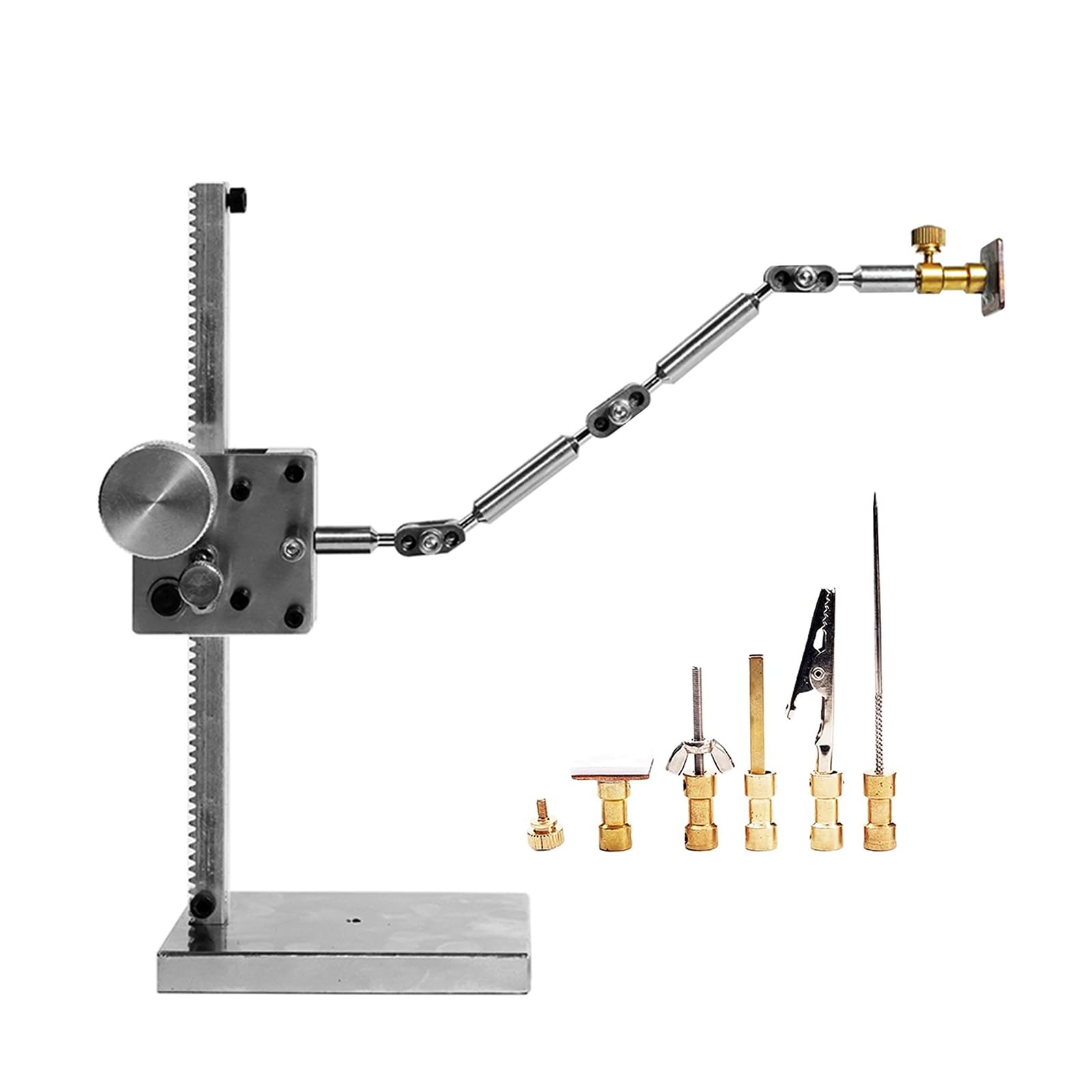 Kits de Armadura DIY Stop Motion, Sistema de Montaje de Armadura, Apoya el Movimiento de tu Personaje, Brazo de Plataforma de Acero Inoxidable para Sujetar Marionetas Ligeras