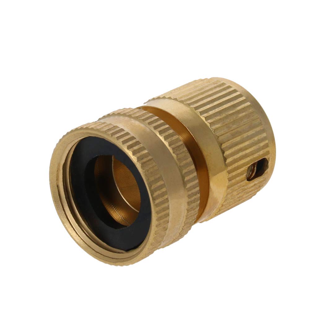 Othmro Tubo per acqua da giardino con connettori rapidi per rubinetto, adattatori per rubinetto, dimensioni 3/4, 1 pz