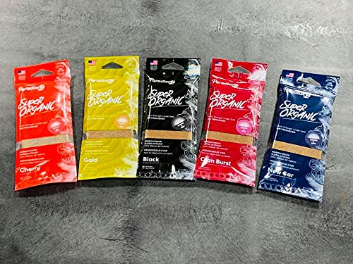 Paradise Air Super Organic Car Air Freshener New Car USA