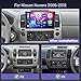 4+64G Hikity for Nissan Navara 2006-2012 Android Car Stereo, 9 Inch Touchscreen Radio Carplay/Android Auto/GPS Navigation/WiFi/Bluetooth+AHD Backup Camera
