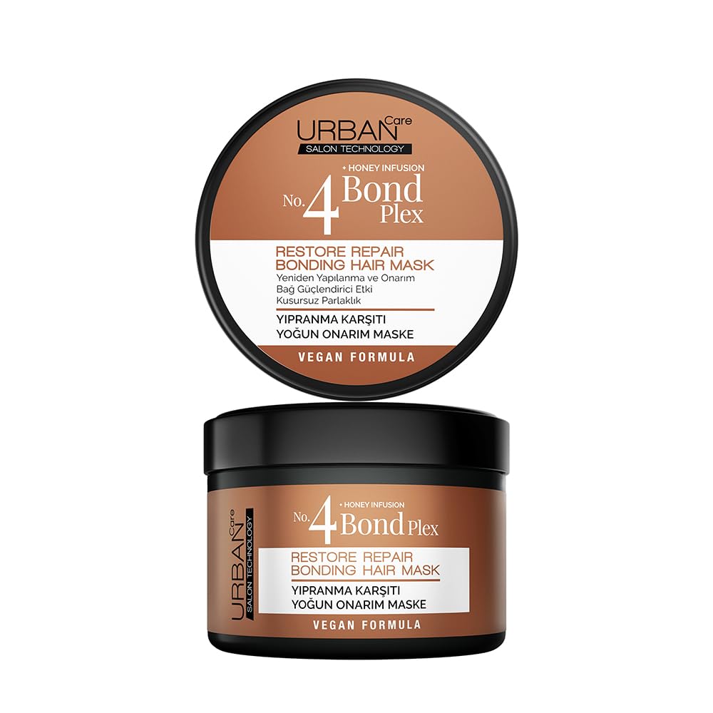 URBAN Care No: 4 Bond Plex Yıpranma Karşıtı Yoğun Saç Bakım Maskesi 230 ml- Vegan