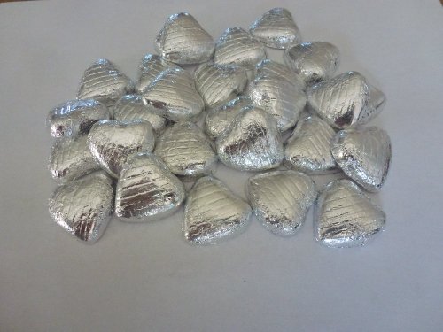 Lamina d'argento cioccolato amore cuori regali