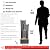 SERBILHOME Water Fountain Outdoor Indoor Modern Cascading Floor - Standing Fountain with Led Lights and Pump 39.3” H Contemporary Curves Garden Fountain for Office,House, Garden, Patio