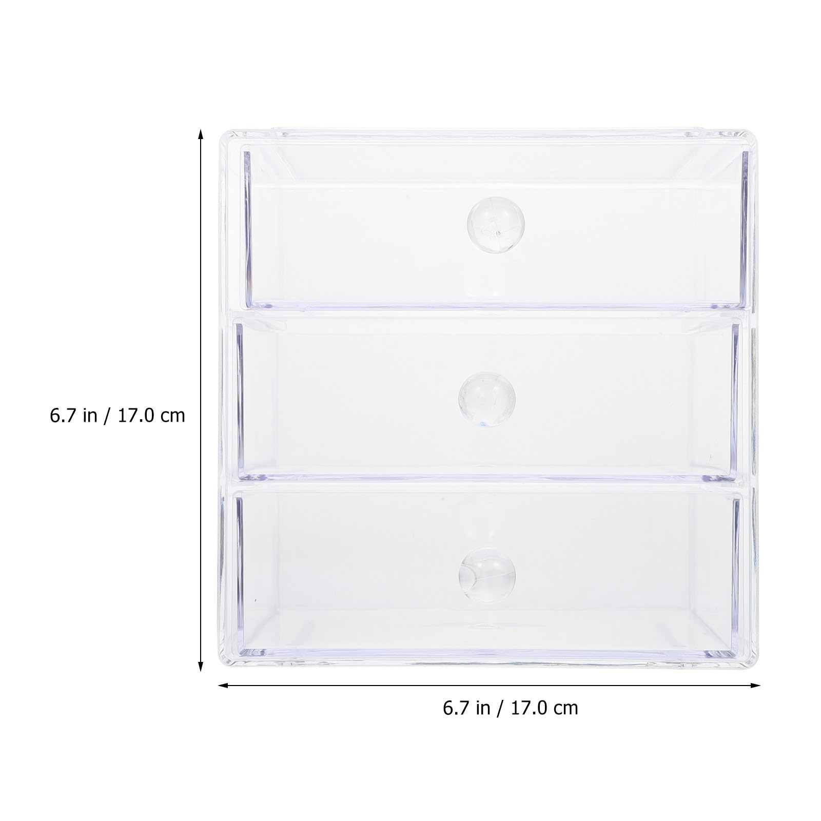 Contenitore per Trucchi Organizer Multi Strato in Acrilico Trasparente