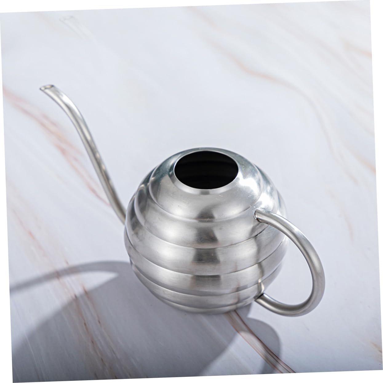 Toyvian Arrosoir en Acier Inoxydable pour Plantes Bec Verseur pour Jardin Arrosoir pour Extérieur Et Intérieur Arrosoir Utile Arrosoirs Bouteilles Argentées