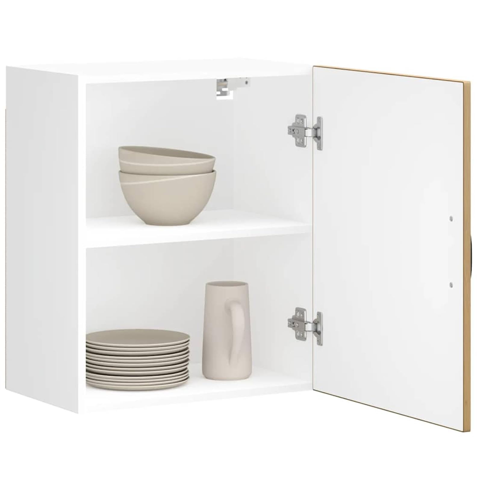 Holzwerkstoff Küchenwandschrank Artisan-Eiche 50x31x60 cm - Vielseitig für Küche, Schlafzimmer, Wohnzimmer Model853816