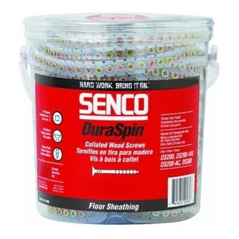 Senco 08F250Y Flooring Screw 800-Pack Cover