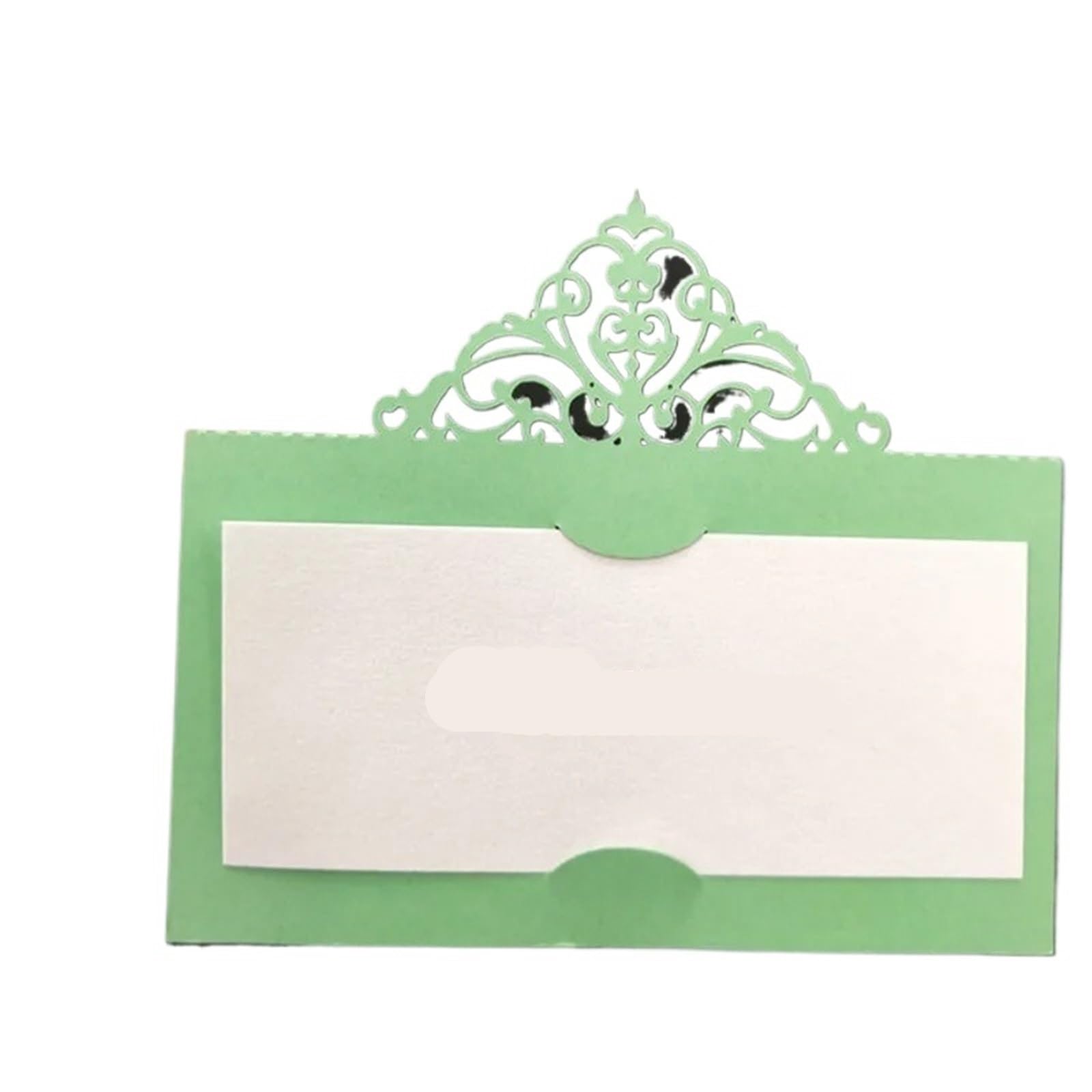 100Pcs Wedding Table Card Paper Heart Shape Name Place Party Decoration Favor Seat für Hochzeit Geburtstag(Color 2)