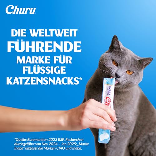 INABA Churu Creamy Katzenleckerlis mit Huhn und Rindfleisch, 20 x 14g – Ansicht 2