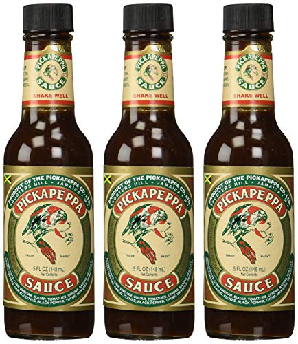 2 set//Jamaican Original Pickapeppa Sauce - 5 oz (3 Pack) .2 set.5 Fl Oz (Pack of 3)