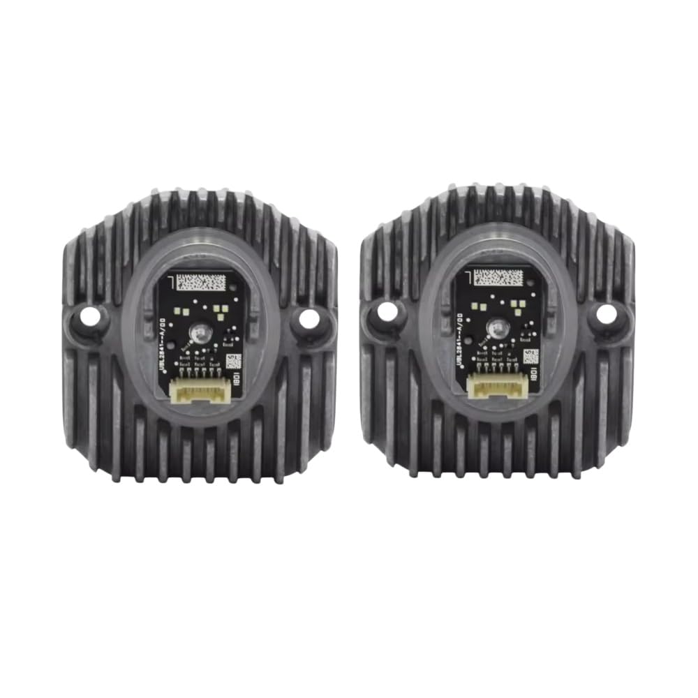 Jiiyp 2Pcs Left And Right Lighting Driver White Drl Daytime Running Light Ballast Led Headlight Module For G30 G38 5S 2017 63117214939 63117214940(2Pcs Left And Right)