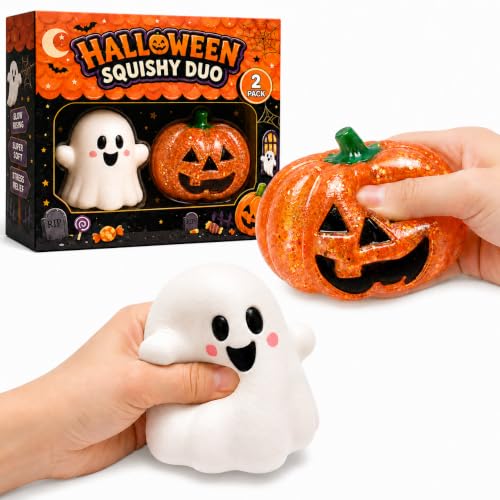 2-Pack Halloween Squishy Toys, Slow Rising...