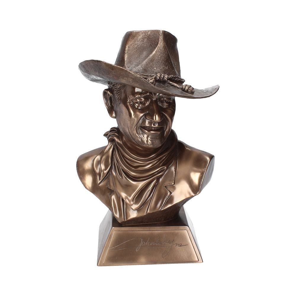 Nemesis Now John Wayne Bust Figurine 47cm Bronze, Resin, One Size