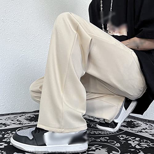 Pantalón clásico para hombre pierna ancha sin plancha talla large miniatura 6