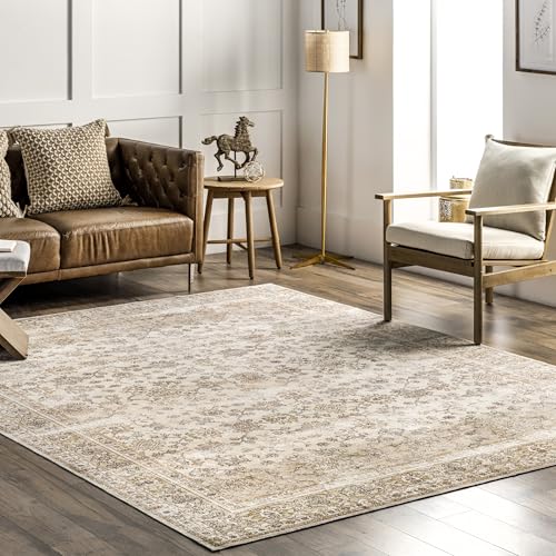 Tapete decorativo nuLOOM SpinClean Beige 2' x 3'