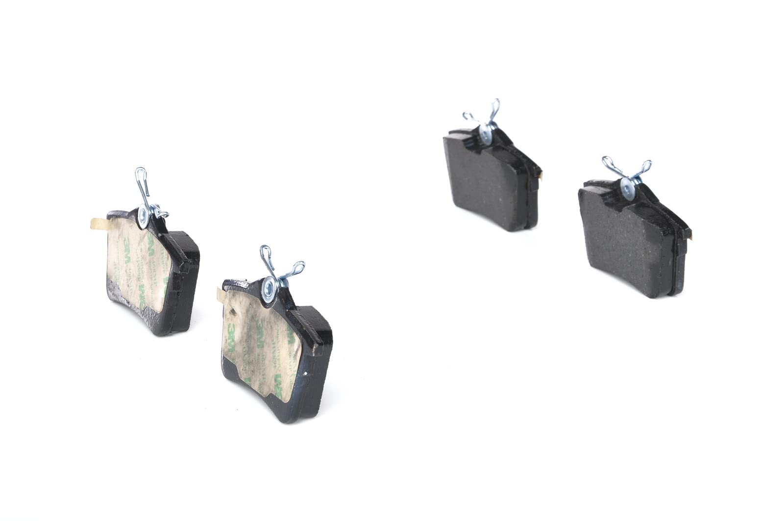 Bosch BP1242 - Pastiglie Freni Auto, Trasero - Calidad Bosch - Reducción de Ruido y Polvo - Certificación ECE-R90 - Sin Cobre - 1 Juego de 4 Pastillas