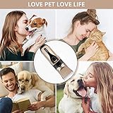 W-xiao carpet Wiederaufladbarer Schnurloser Elektrischer Haarschneider Für Haustiere Mit Kamm- Und Scheren-Beauty-Kit, Geeignet Für Hunde, Katzen, Pferde Und Andere Haustiere 4,5 * 17,5 cm