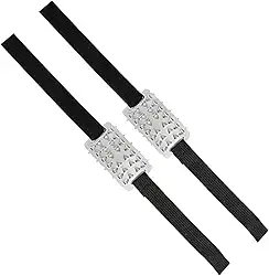 rockible 2x Ice Snow Grippers Crampons Portátil Snow Grips Ice Cleats para Montanhismo Inverno Neve Botas Pesca Caminhadas Sapatos